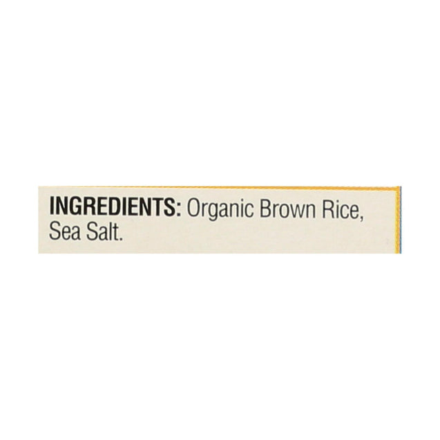 Lundberg Family Farms - Rice Ck Brn Ls Thn Stk - Case Of 6-6 Oz - RubertOrganics