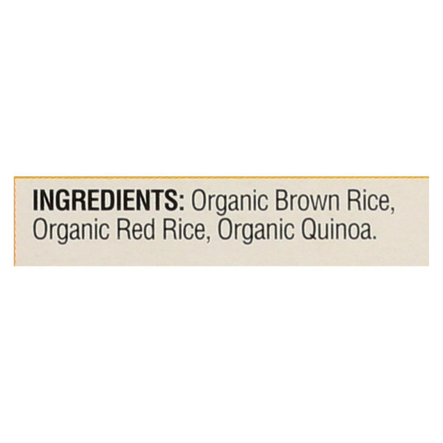 Lundberg Family Farms - Rice Ck Red Qna Th Stk - Case Of 6-6 Oz - RubertOrganics