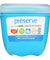 Preserve Food Storage Container - Round - Mini - Aqua - 8 Oz - 1 Count - RubertOrganics