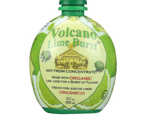 Volcano Lime Burst Juice  - Case Of 12 - 6.7 Fz
