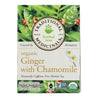 Traditional Medicinals Organic Golden Ginger Herbal Tea - 16 Tea Bags