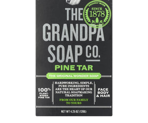 Grandpa's Pine Tar Bar Soap - 4.25 Oz - RubertOrganics
