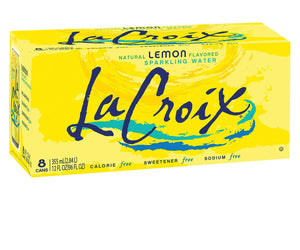 Lacroix Sparkling Water - Lemon - Case Of 3 - 12 Fl Oz. - RubertOrganics