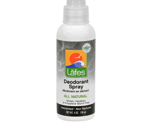 Lafe's Natural Body Care Deodorant Spray With Aloe - 4 Fl Oz - RubertOrganics