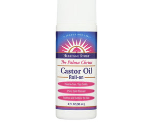 Heritage Products The Palma Christi Castor Oil Roll-on - 3 Fl Oz - RubertOrganics