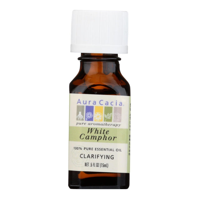 Aura Cacia - Essential Oil Camphor - 0.5 Fl Oz. - RubertOrganics