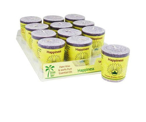 Aloha Bay - Chakra Votive Candle - Happiness - Case Of 12 - 2 Oz - RubertOrganics