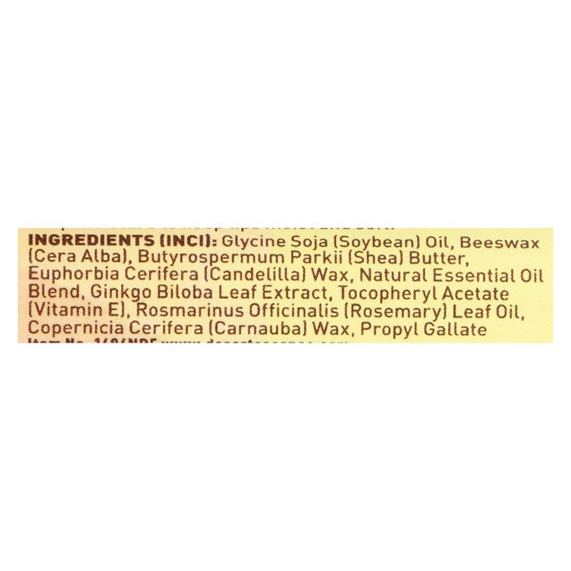 Desert Essence - Lip Rescue With Shea Butter - 0.15 Oz - Case Of 24 - RubertOrganics