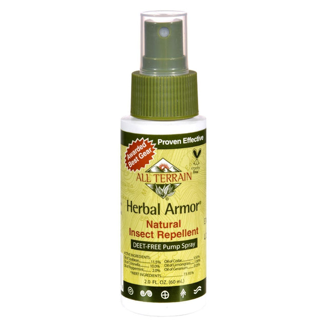 All Terrain - Herbal Armor Natural Insect Repellent - 2 Fl Oz - RubertOrganics