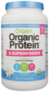 ORGAIN: ORGANIC PROTEIN & SUPERFOODS VANILLA BEAN POWDER, 2.02 LB - RubertOrganics