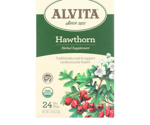 Alvita Tea Hawthorn Berry - 24 Bag - RubertOrganics