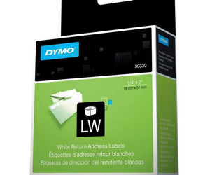 Dymo LW Return Address Labels 3-4" x 2" - RubertOrganics