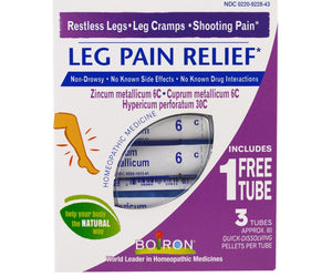 Boiron - Leg Pain Relief - 3 Tubes - RubertOrganics