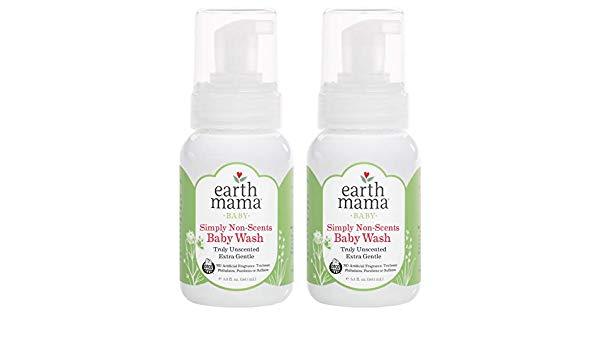 Earth Mama Baby Wash Non-scents - Case Of 5.3 - 5.3 Fl Oz. - RubertOrganics