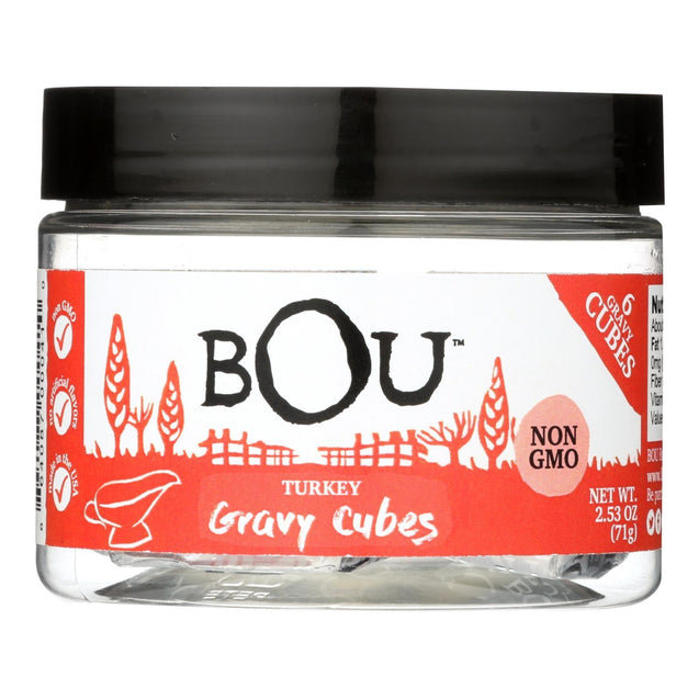 Bou - Gravy Cubes Turkey 6 Ct - Cs Of 6-2.53 Oz - RubertOrganics