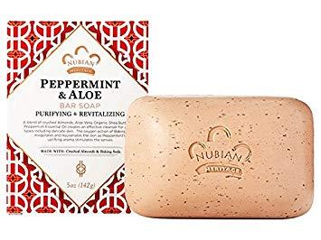 Nubian Peppermint Soap - RubertOrganics