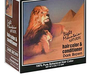 Light Mountain Hair Color-conditioner - Organic - Chestnut - 4 Oz - RubertOrganics