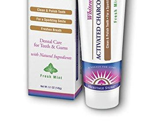 Heritage Store Toothpaste - Mint - Case Of 4 - 5.1 Oz. - RubertOrganics