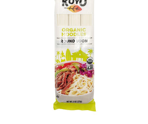Koyo Organic Udon Noodle - Round - 8 Oz. - RubertOrganics