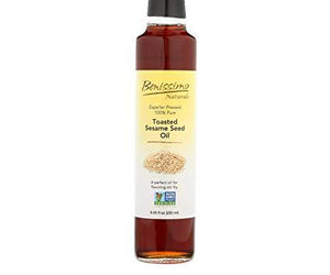 Benissimo Oil - Toasted Sesame Seed - Case Of 6 - 8.45 Fl Oz - RubertOrganics