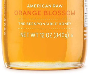 Bee Harmony - Honey - American Raw Orange Blossom - Case Of 6-12 Oz. - RubertOrganics