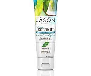 Jason Natural Products Refreshing Toothpaste - Coconut Eucalyptus - 4.2 Oz - RubertOrganics