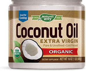 Coconut oil | Natures way (16 oz) - RubertOrganics