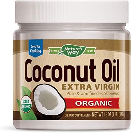 Coconut oil | Natures way (16 oz) - RubertOrganics