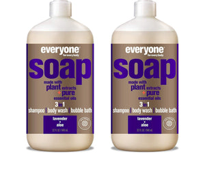 Everyone Kid Soap - Lavender Lullaby - Case Of 1 - 16 Fl Oz. - RubertOrganics