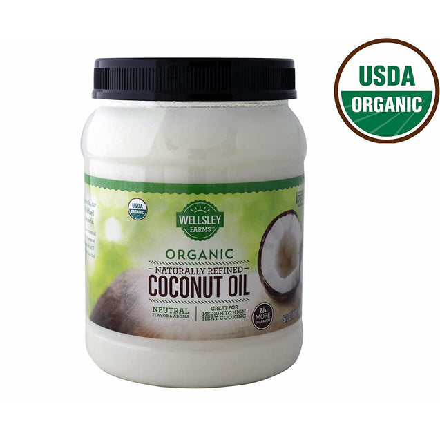 Coconut oil | Wellsely Farms (56 oz) - RubertOrganics