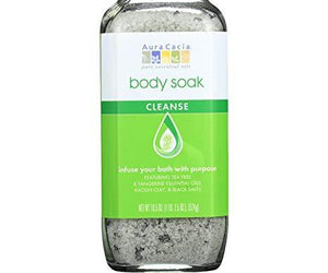 Aura Cacia Body Soak - Cleanse - 18.5 Oz - 1 Each - RubertOrganics