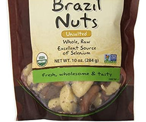 Brazil nuts | Essential Organics (1Ib) | Now Real Food (10 OZ) - RubertOrganics