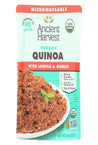 Ancient Harvest Organic Quinoa - With Chickpeas &amp; Garlic - Case Of 12 - 8 Oz - RubertOrganics