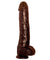 Cockzilla 16.5 Black Realistic Cock " - RubertOrganics