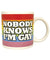 Attitude Mug Nobody Knows I'm Gay - RubertOrganics