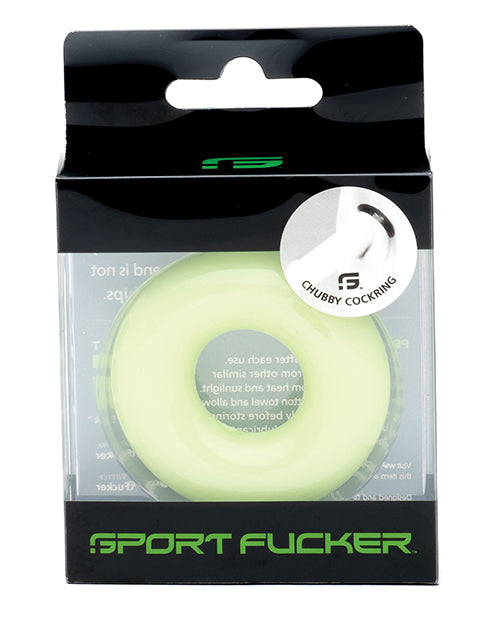 Sport Fucker Chubby Cockring - Glow