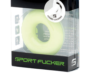 Sport Fucker Chubby Cockring - Glow
