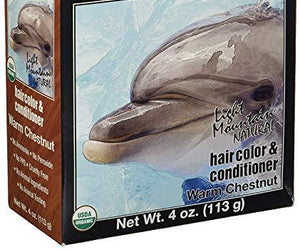 Light Mountain Color - Organic - Warm Chestnut - 4 Oz - RubertOrganics