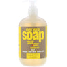 Everyone Soap - 3 In 1 - Coconut - Lemon - 16 Fl Oz - RubertOrganics