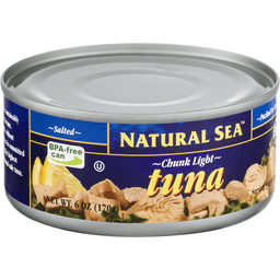 Natural Sea Wild Yellowfin Tuna - With Sea Salt - 5 Oz. - RubertOrganics