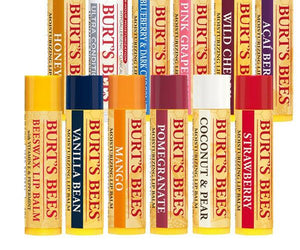 Burt's Bees 12 Pack Moisturizing Lip Balm - RubertOrganics