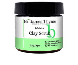 Brittanie's Thyme - Clay Scrub - Exfoliating - 1 Oz. - RubertOrganics