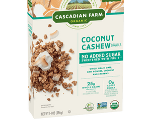Coconut Cashew Granola - RubertOrganics