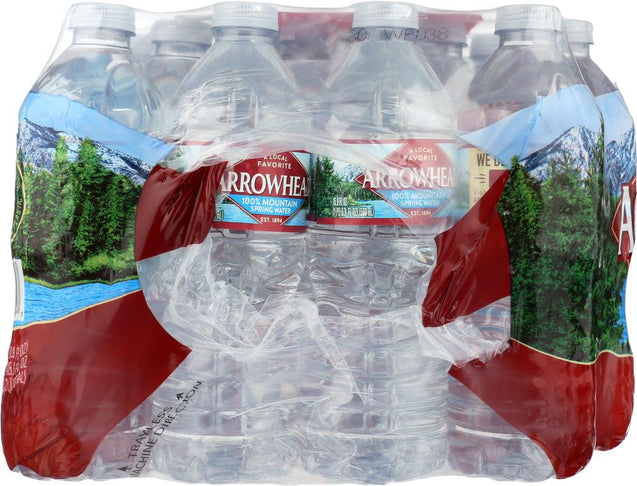 Arrowhead Water: 100% Mountain Spring Water 24 Count - 0.5 Liter, 12 Lt - RubertOrganics