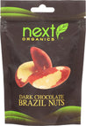 Next Organics: Organic Dark Chocolate Brazil Nuts, 4 Oz - RubertOrganics