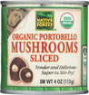 Native Forest: Portobello Mushrooms Sliced Organic, 4 Oz