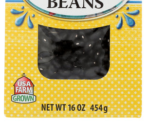 Eden Foods: Black Turtle Beans Organic Dry, 16 Oz