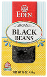 Eden Foods: Black Turtle Beans Organic Dry, 16 Oz