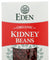 Eden Foods: Organic Dark Red Kidney Beans, 16 Oz