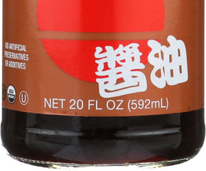 San J: Organic Shoyu Brewed Soy Sauce, 20 Oz